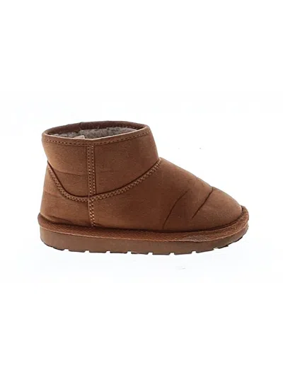 Pre-owned Gap Kids' Ankle Boots In Brown