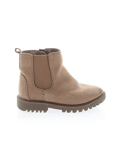 Pre-owned Gap Kids' Ankle Boots In Tan