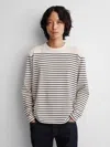 Gap × A.p.c. Stripe T-shirt In Off White
