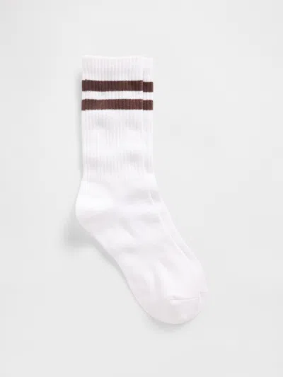 Gap Athletic Crew Socks In Brown