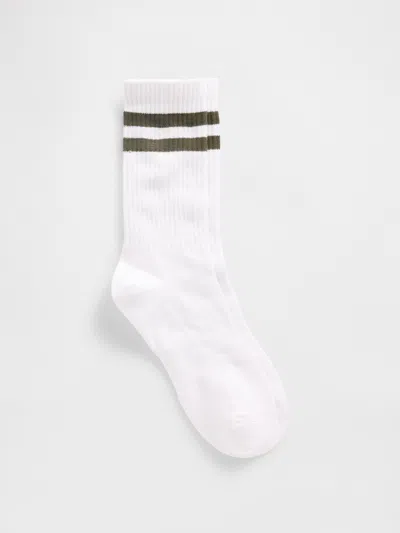 Gap Athletic Crew Socks In Green