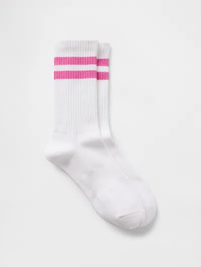 Gap Athletic Crew Socks In New Athletic C:pebblpnk