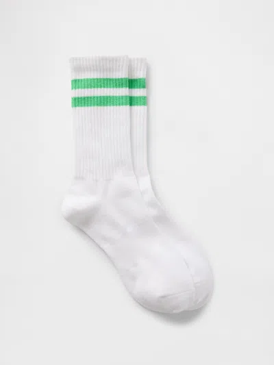 Gap Athletic Crew Socks In Poison Green