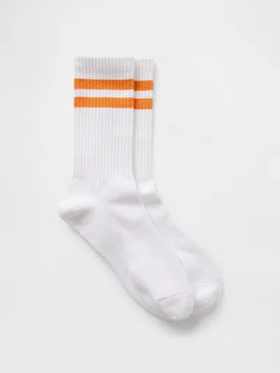 Gap Athletic Crew Socks In Ripe Orange 604