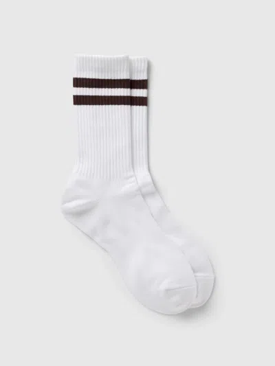 Gap Athletic Crew Socks In Woodsy Brown
