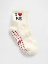 Gap Athletic Half Crew Socks In White