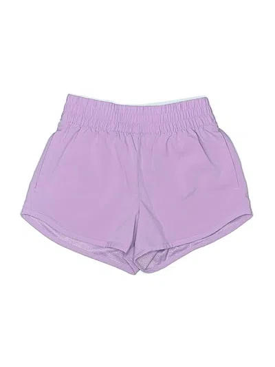 Pre-owned Gap Kids' Athletic Shorts In Purple