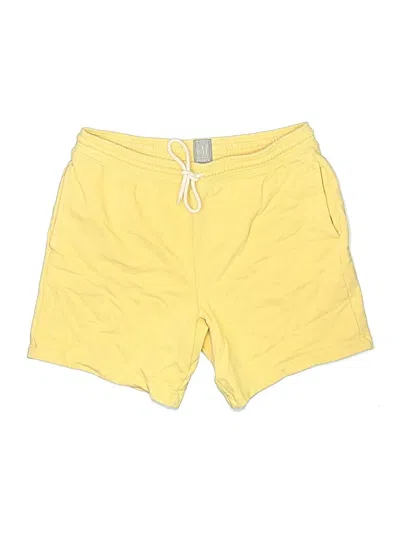 Pre-owned Gap Athletic Shorts In Yellow