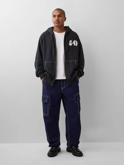 Gap × Awake Ny Cargo Baggy Joggers In Blue