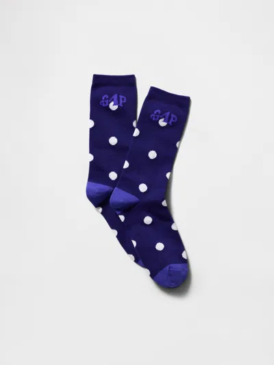 Gap × Awake Ny Logo Dotted Crew Socks