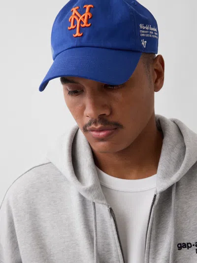 Gap × Awake Ny Mets '47 Brand Baseball Hat In Blue