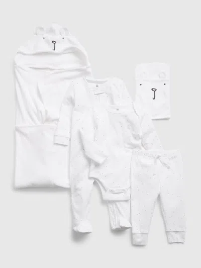 Gap Baby 5-piece Brannan Bear Bath Set In White