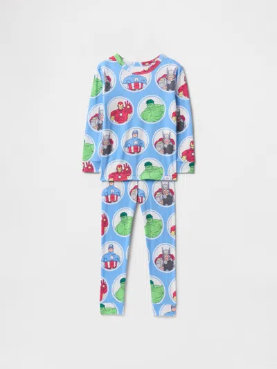 Gap Kids' Baby & Toddler Marvel Organic Brushed Cotton Pj Set In Super Heros