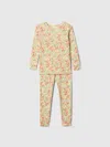 Gap Baby & Toddler Organic Brushed Cotton Pj Set In Pale Banana Yellow