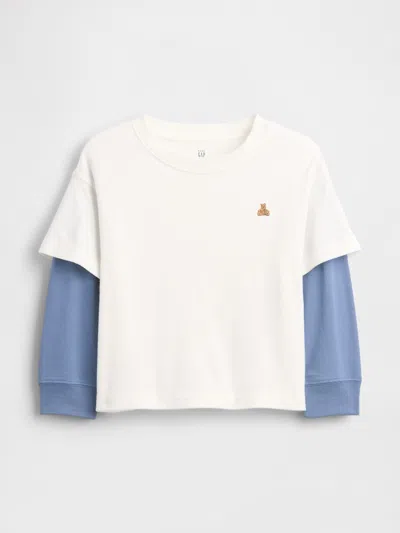 Gap Baby & Toddler 2-in-1 Heavyweight T-shirt In White