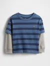 Gap Baby & Toddler 2-in-1 T-shirt In Blue