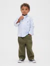 Gap Baby & Toddler Barrel Pants In Green