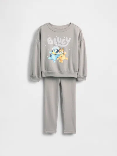 Gap Baby & Toddler Bluey Vintagesoft Sweatshirt & Rib Leggings Set