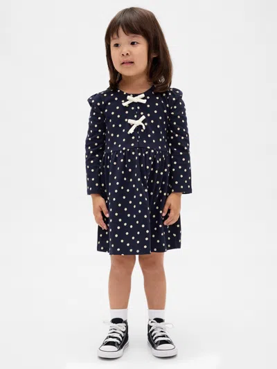 Gap Baby & Toddler Bow Dress In Black
