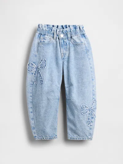 Gap Baby & Toddler Bow Horseshoe Jeans In Blue