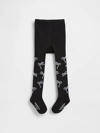 Gap Baby & Toddler Bow Tights In Black