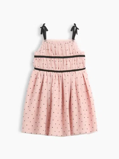 Gap Baby & Toddler Bow-strap Tulle Dress In Primitive Pink