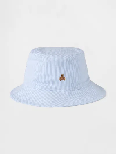 Gap Baby & Toddler Bucket Hat In Blue Pinstripe