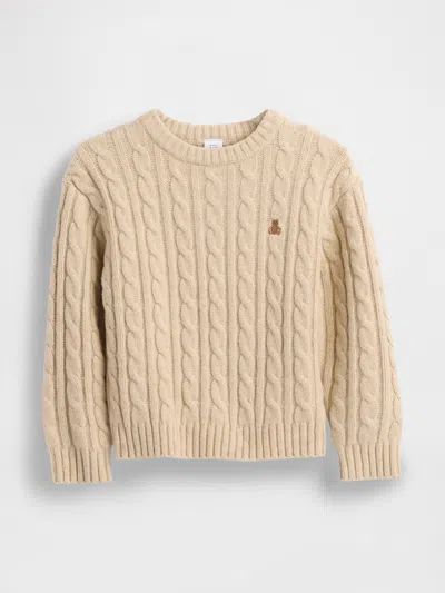 Gap Baby & Toddler Cashsoft Cable-knit Sweater In Neutral