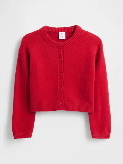 Gap Baby & Toddler Cashsoft Cardigan In Red