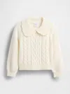Gap Baby & Toddler Cashsoft Collared Sweater In White