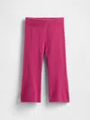 Gap Baby & Toddler Cashsoft Pointelle Flare Pants In Pink