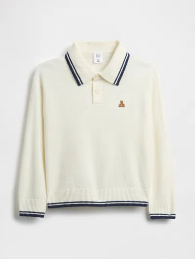 Gap Baby & Toddler Cashsoft Polo Shirt Sweater In Neutral