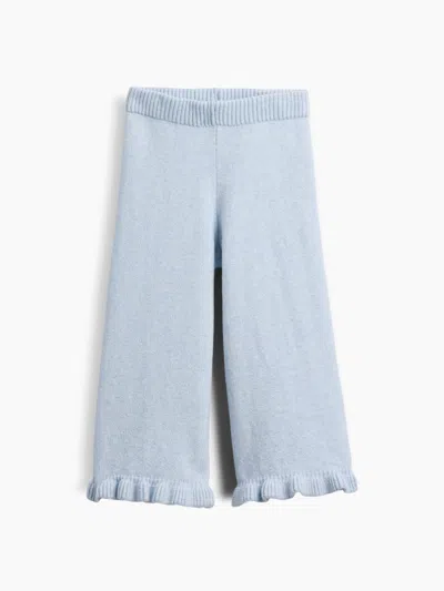 Gap Baby & Toddler Cashsoft Ruffle Sweater Pants In Blue