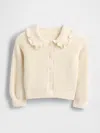Gap Baby & Toddler Collared Cardigan Sweater In Yellow
