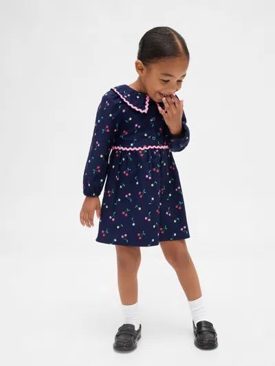 Gap Baby & Toddler Collared Dress In Blue