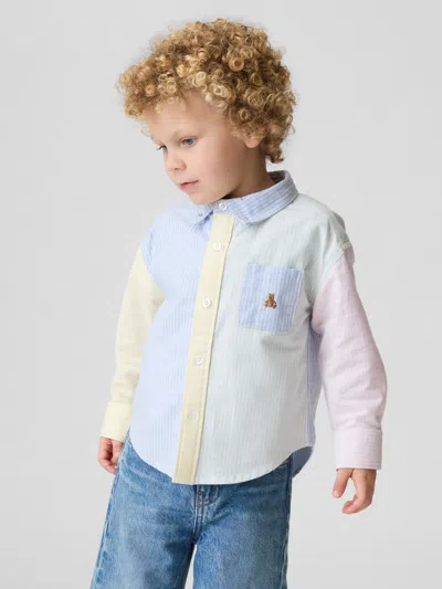 Gap Baby & Toddler Colorblock Oxford Shirt In Multi