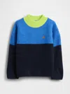 Gap Baby & Toddler Colorblock Sweater In Blue