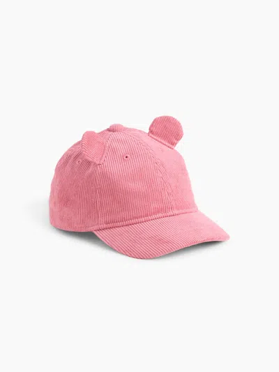 Gap Baby & Toddler Corduroy Bear Baseball Hat In Pink