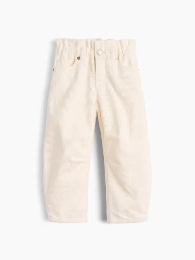 Gap Baby & Toddler Corduroy Eyelet-hem Horseshoe Pants In Neutral