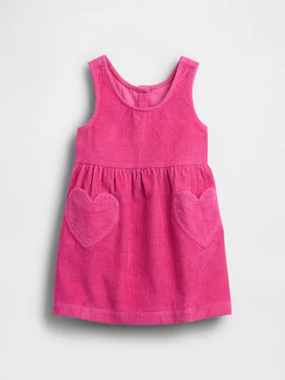Gap Baby & Toddler Corduroy Heart Jumper In Pink