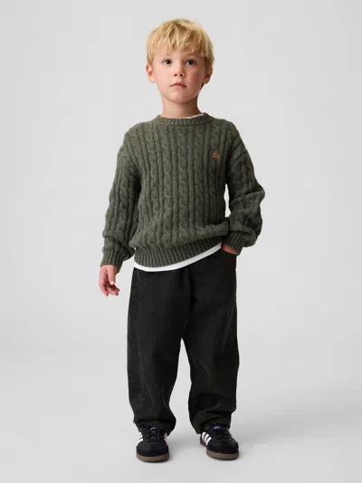 Gap Baby & Toddler Corduroy Pull-on Baggy Pants In Black