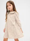 Gap Baby & Toddler Corduroy Ruffle Collar Dress In Neutral