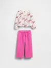 Gap Baby & Toddler Cotton Gauze & Corduroy Outfit Set In Pink