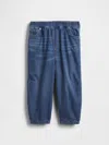 Gap Baby & Toddler Cozy-lined Barrel Jeans In Blue