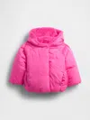 Gap Baby & Toddler Cozy Puffer Jacket In Pink