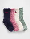 Gap Baby & Toddler Cozy Socks (4-pack) In Multi