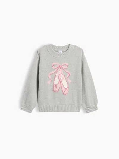 Gap Baby & Toddler Crew Sweater In Gray