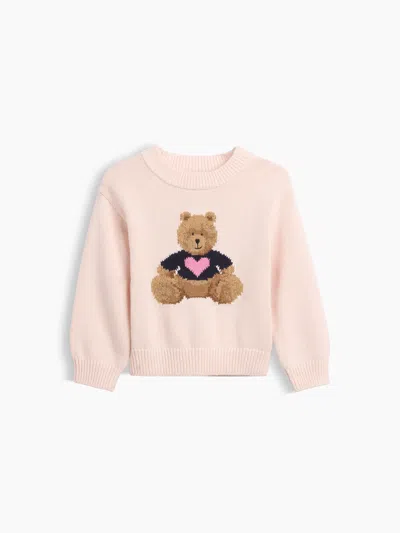Gap Baby & Toddler Crew Sweater In Pink