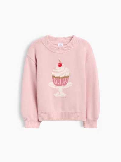 Gap Baby & Toddler Crew Sweater In Pink