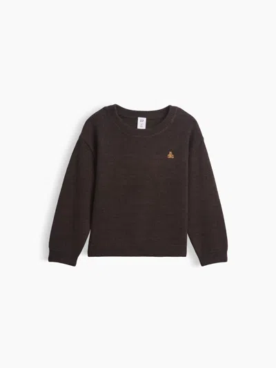Gap Baby & Toddler Crewneck Sweater In Brown